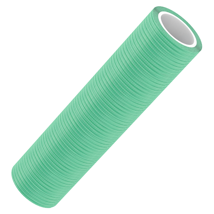Self-Adherent Wrap, Green, 6 in x 5 yd, Contains Latex, Case of 12, roll