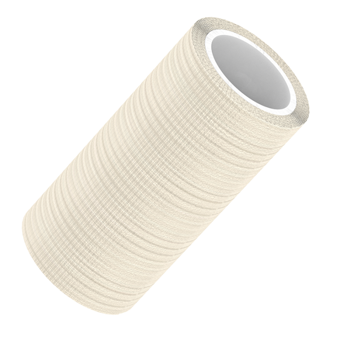 Self-Adherent Wrap, White, 3 in x 5 yd, Contains Latex, Case of 24, roll