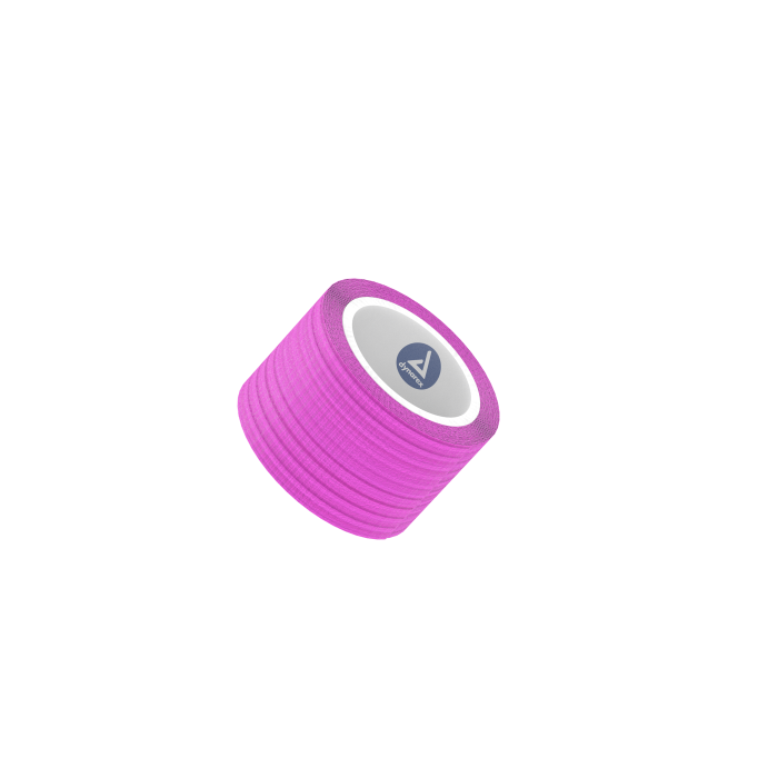 Self-Adherent Wrap, Pink, 1 in x 5 yd, Contains Latex, Case of 30, roll