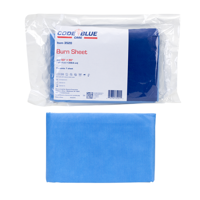 Burn Sheet, Sterile, 60 x 90 in, Case of 12, sheet