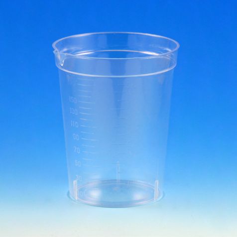 Globe Scientific 6.5oz Specimen Container, Non-Sterile, PS