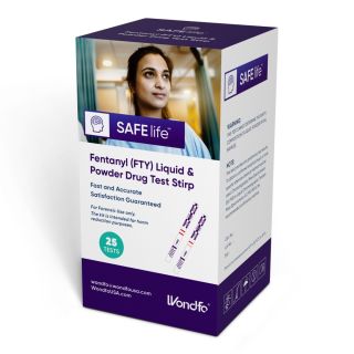 SAFElife™ Fentanyl (FTY) Liquid & Powder Drug Test Strip