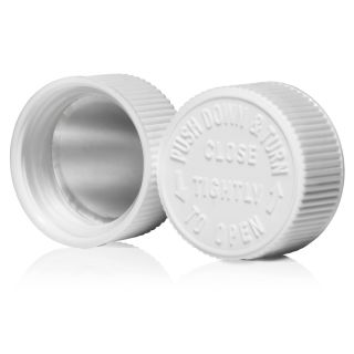 45cc / 30cc Foil Seal CRC Lids – Secure, Compliant, Tamper-Evident