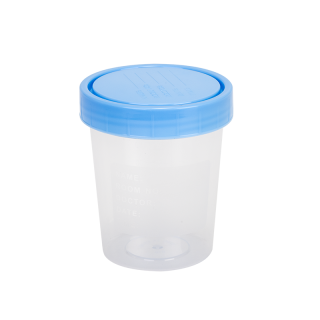 4oz Specimen Container, Non-Sterile, Bulk, angle