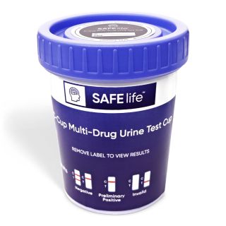 SAFElife™ C-Cup 12-Panel Urine Test Cup