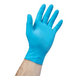 Victoria Bay Blue Nitrile Exam Gloves