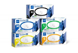 SensiCare Ice Nitrile Exam Gloves