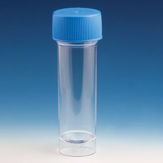 Globe Scientific 30mL Fecal/Stool Specimen Container, Non-Sterile, PS
