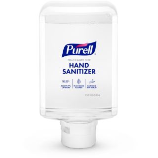 Purell ES10 Advanced Foam Hand Sanitizer Refill, 1200 mL, Fragrance Free, Case of 2