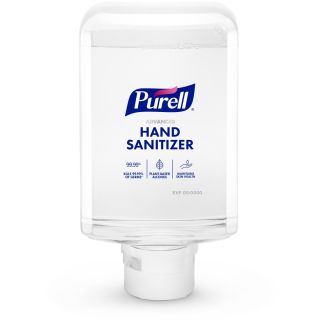 Purell ES10 Advanced Foam Hand Sanitizer Refill, 1200 mL, Clean Scent, Case of 2