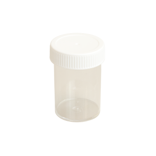 60mL Specimen Container, Non-Sterile, angle