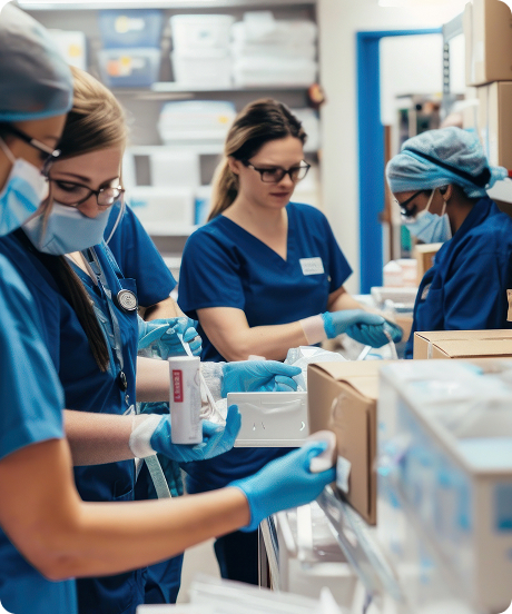 Healthcare team