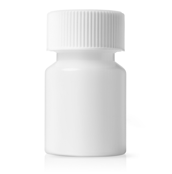 30cc packer bottle with child-resistant cap