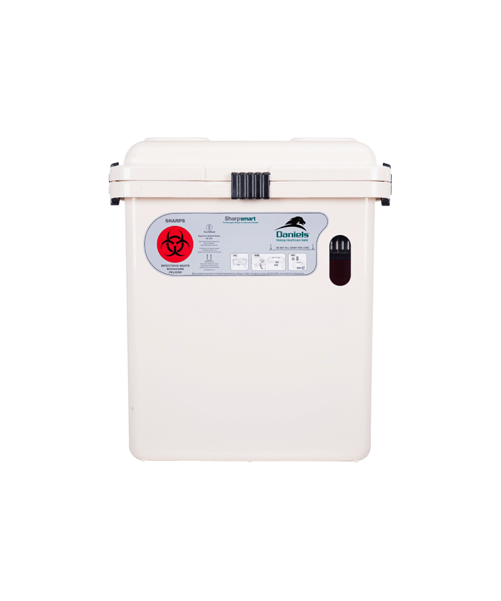 Sharpsmart S22 reusable sharps container